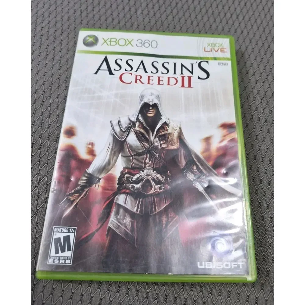 Assassin's Creed II for Xbox 360 Green Case